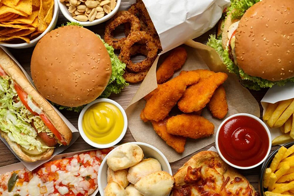 انواع غذاهای فست فودی و ترکیبات آنها
